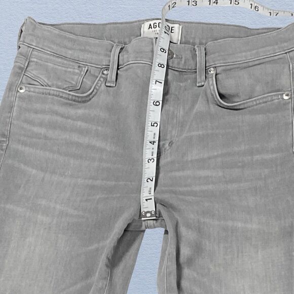 Agolde Womens Jeans 26 X 29 Gray Sophie High Rise Skinny Denim Pants Fame Casual - Picture 5 of 11